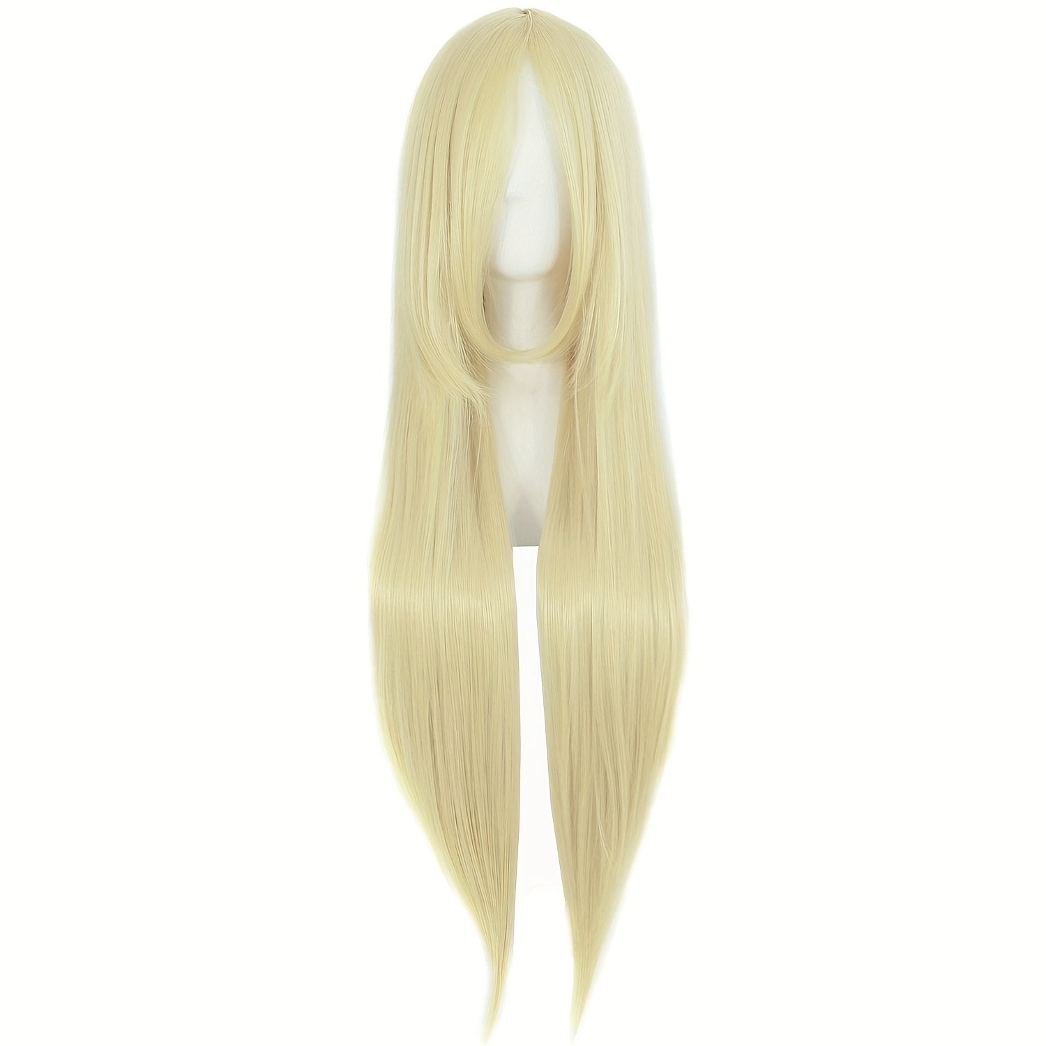 Long Straight Synthetic Wig Anime Cosplay Halloween Party Costume