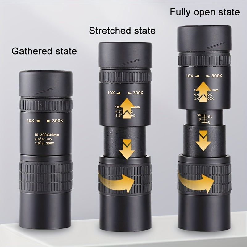 Telescopic Monocular with Tripod for Outdoor Concert Camping