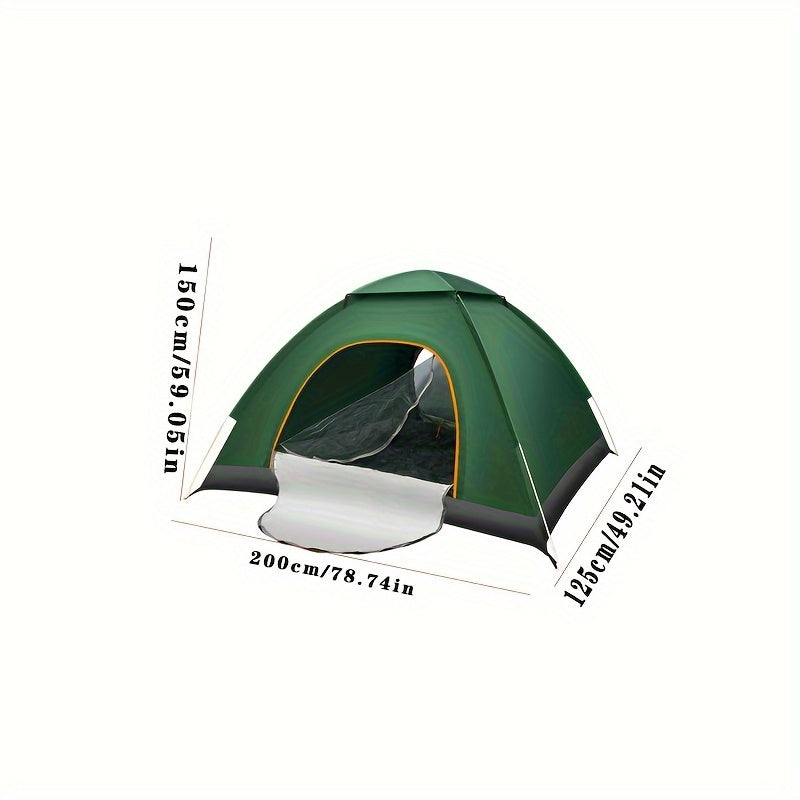 Pop Up Tent for 2-4 People with Two Doors