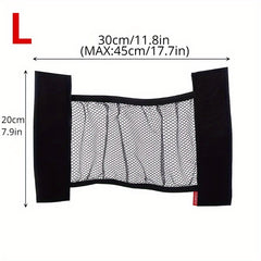 Elastic Mesh Straps Car Trunk Organizer