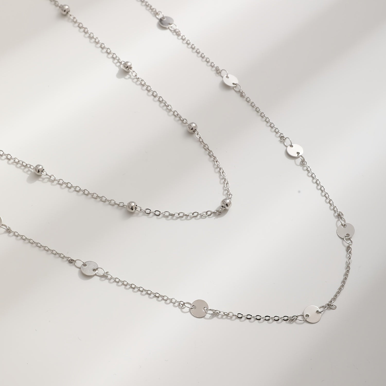 Metal Waist Chain Sequin Circular Piece Body Chain Belly Chain