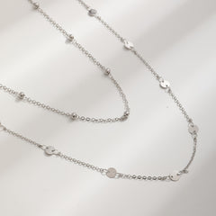 Metal Waist Chain Sequin Circular Piece Body Chain Belly Chain