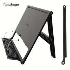 Readaeer Portable Book Stand Angle Adjustable Book Holder For Thick Textbook