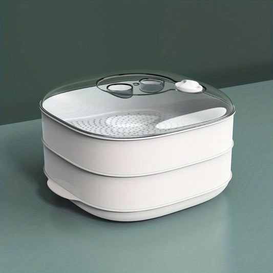 1pc Multiple Tiers Microwave Steamer for Steaming Food