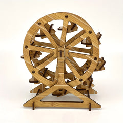 Wooden Ferris Wheel 3D Puzzle Assembly Kit Brain Teaser Educational Model
