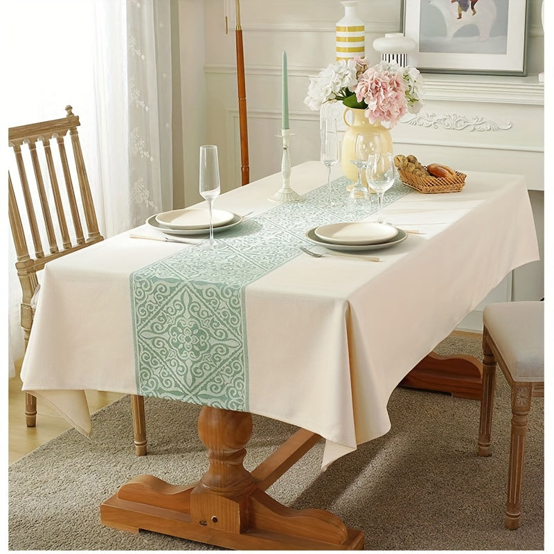 Waterproof Rectangle Tablecloth for Picnic or Party Decor