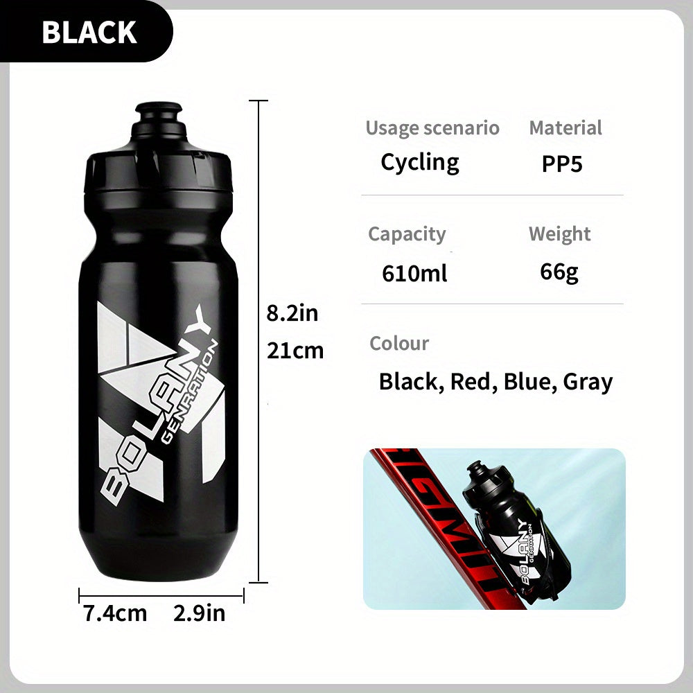 Leak Proof Squeezable Bike Water Bottle BPA Plastic 21oz