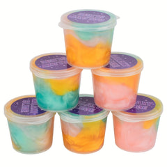 Tricolor Slime Non Sticky Soft Putty Toy For Boys Girls Anxiety And Stress Relie