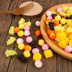 10pcs Dollhouse Grape String Colorful Fruit Ornaments Photography Props