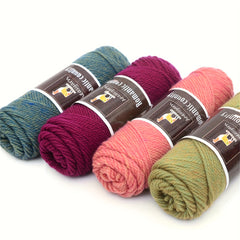 100g Wool Cashmere Yarn for Knitting, 3mm Needles Crochet