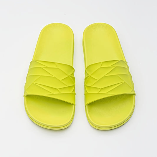 Men's Wavy Slides Lightweight Non Slip Slippers