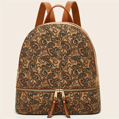 Women's Printed Backpack Travel Bag Large Capacity