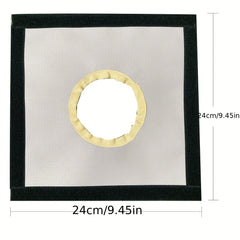 Fireproof Stove Jack Cloth for Wood Stove Tent Camping