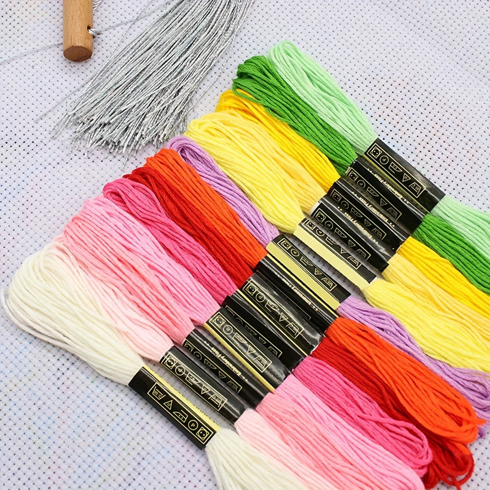 100pcs Rainbow Embroidery Floss Friendship Bracelets Crafts Floss