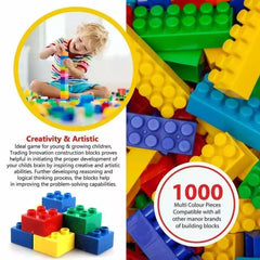 1000pcs Building Blocks Kids DIY Toy Assembly Creative Bricks Educational