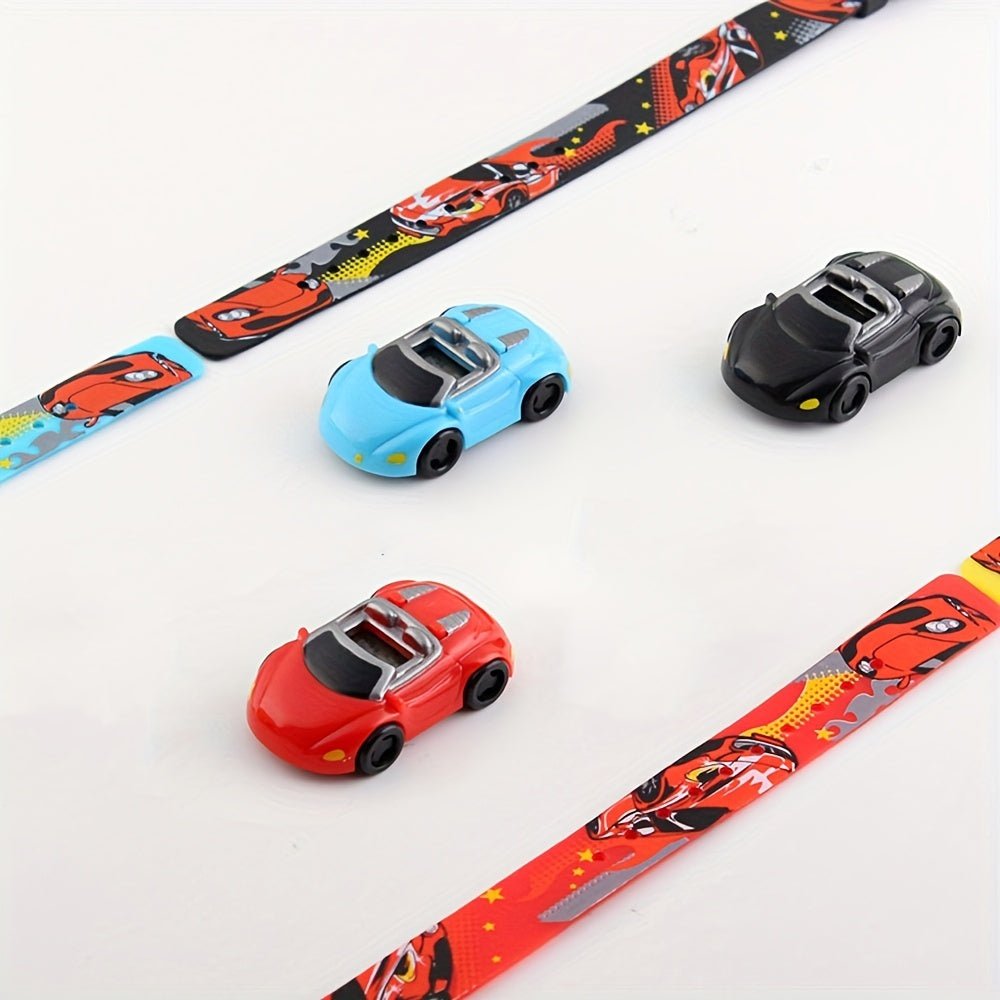 Kids Cartoon Car Electronic Watch