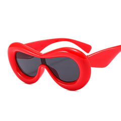 Thick Frame Sexy Lip Y2K Sunglasses Unisex