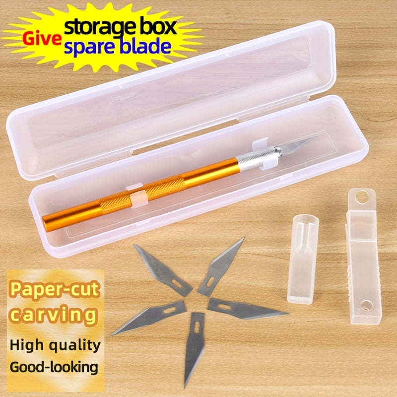 DIY Carving Set Rubber Stamp Student Pen Paper Cutting Tools