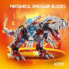 Mechanical Dinosaur Building Blocks 2 Transformable Models