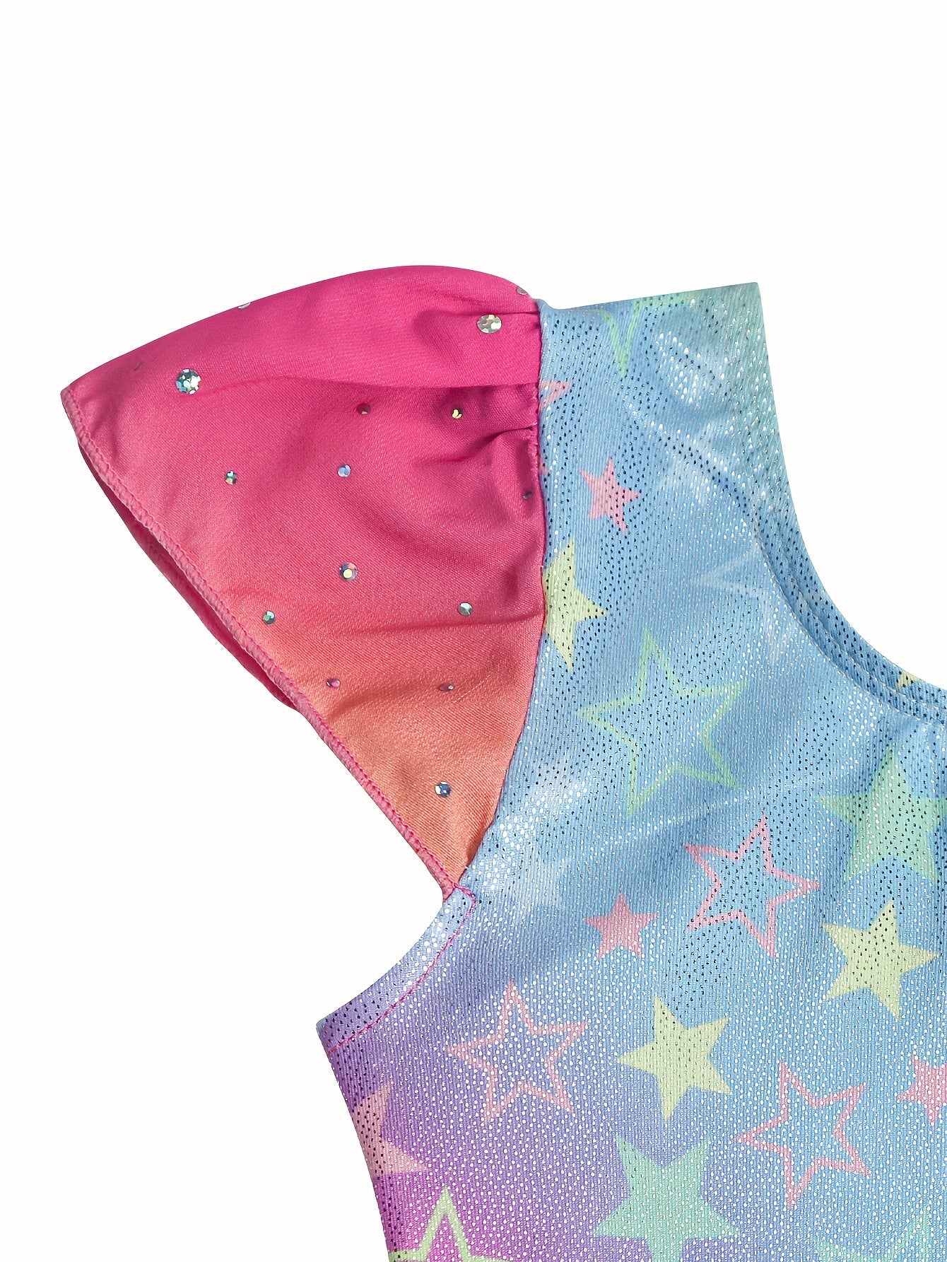 Girls Sequin Ruffle Ballet Leotard Dance Suit