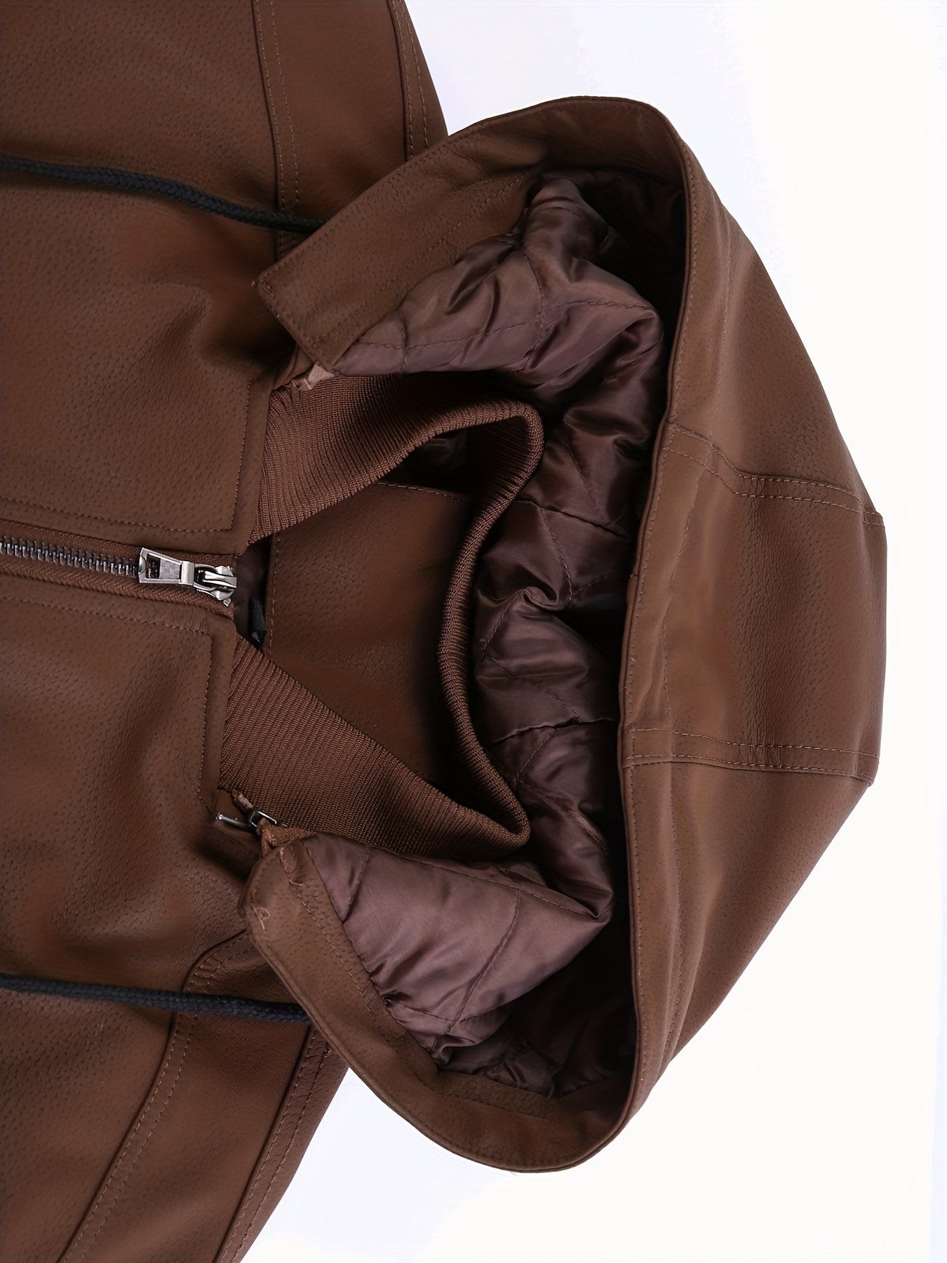 Men's Soft Shell Hooded Jacket Windproof Zip Up Winter Outdoor