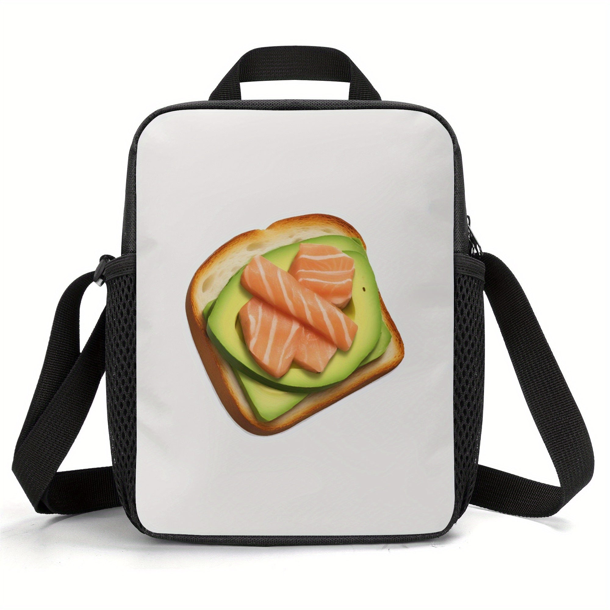Customizable Photo Insulated Lunch Bag Reusable Cooler Backpack