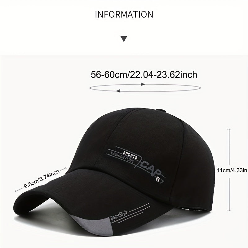 Men's Sports Sunscreen Baseball Cap Outdoor Sun Visor Hat