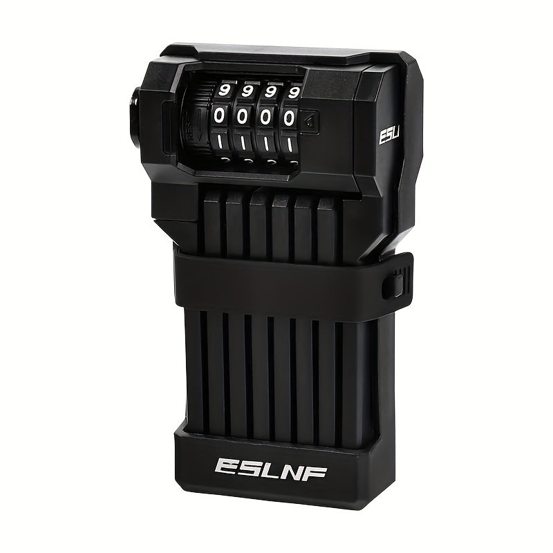 Folding Combination Lock Bike Anti Theft Accessory