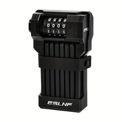 Folding Combination Lock Bike Anti Theft Accessory