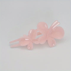Acrylic Butterfly Hair Claw Solid Hair Clip Backe Head Clip