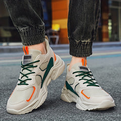 Men's Chunky Sneakers Breathable & Wear-Resistant