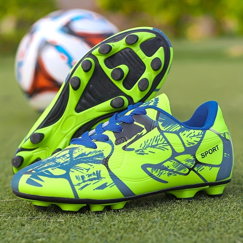Professional Non Slip Boys AG Football Cleats for Training and Competition