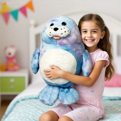 Chubby Seal & Long Strip Seal Plush Toy for Home Decor