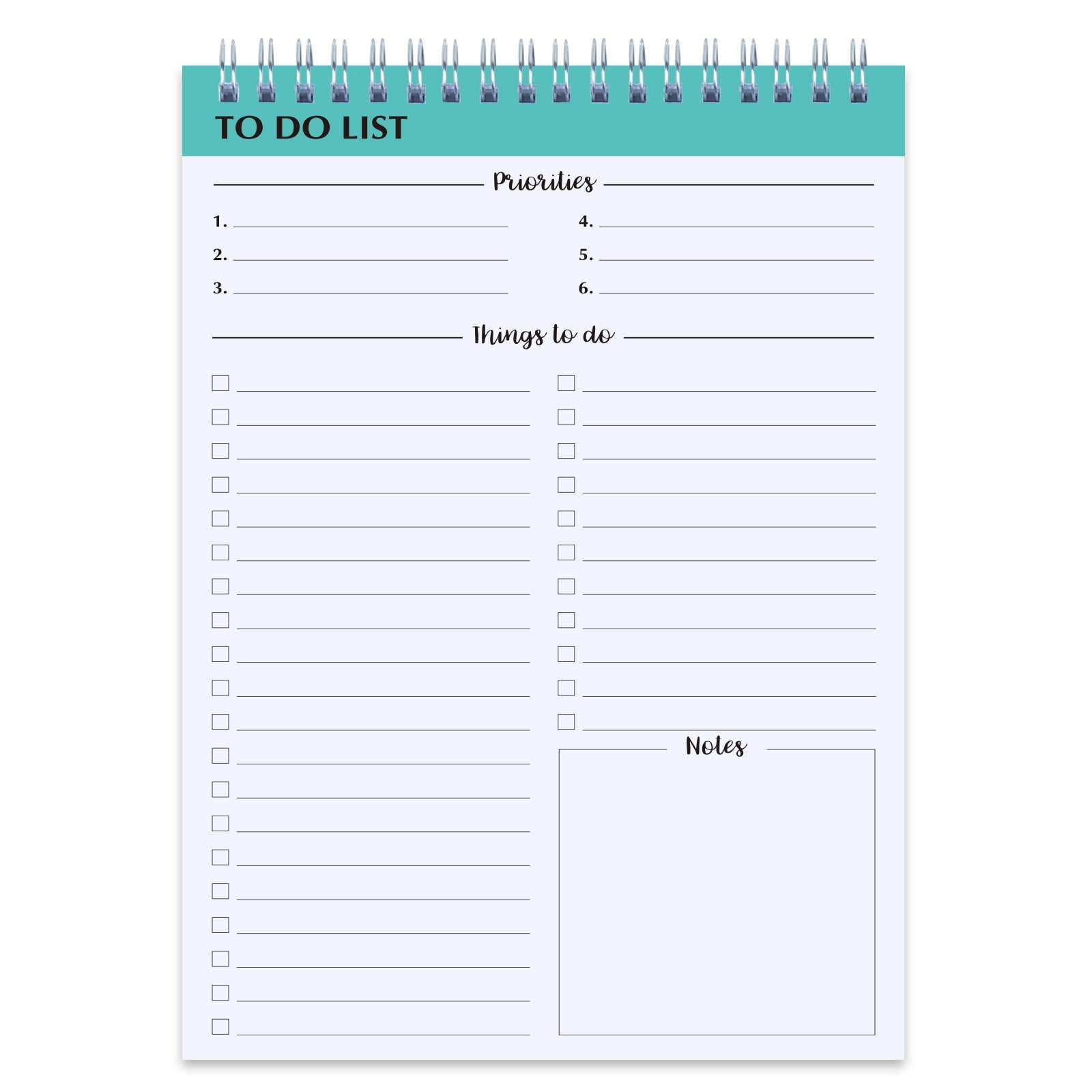 1 Daily Planner Notepad To-Do List Productivity Booster