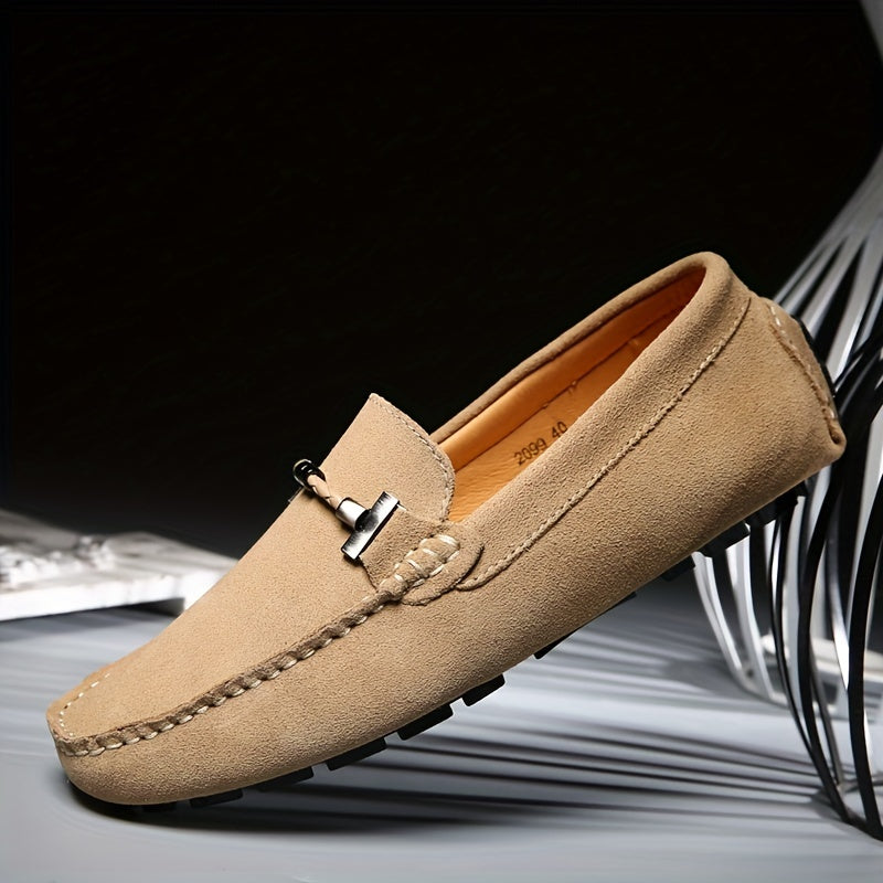 Men's Stitch Bit Loafer Shoes Non Slip Casual Shoes