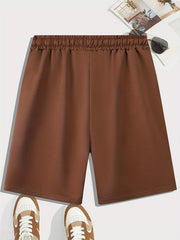 Men's Drawstring Waist Shorts for Summer Beach Resort