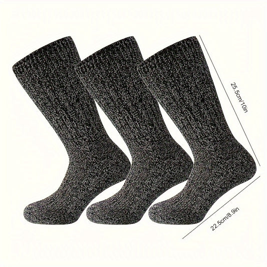 Men's Athletic Wool Socks Running Outdoor Sports Shock Absorbing