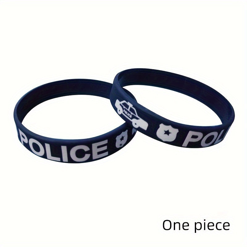 Flag Rubber Bracelet Silicone Wristband Unisex