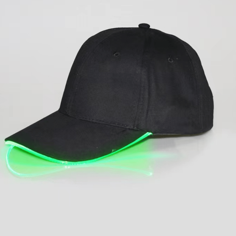 LED Luminous Running Peaked Cap Sunshade Mountaineering Sunscreen Baseball Cap