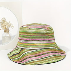 Unisex Bohemian Style Sunshade Bucket Hat for Outdoor Travel