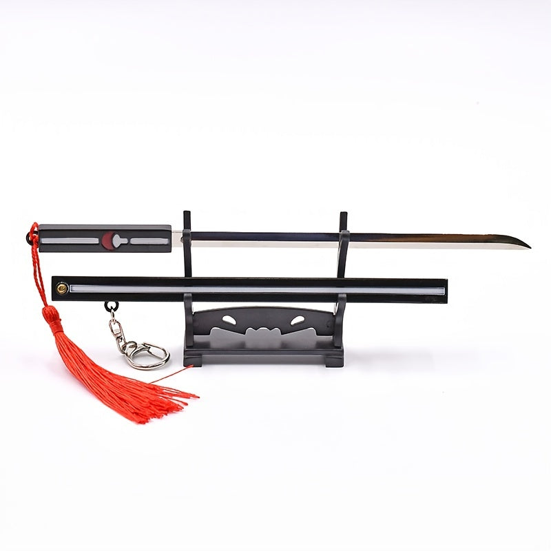 Anime Mini Metal Sword Keychain Bag Hanging Decoration