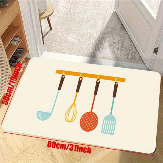 Anti Fatigue Kitchen Mat Absorbent Bath Mat