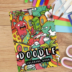 Graffiti Coloring Book for Adults & Teens Vibrant Urban Art