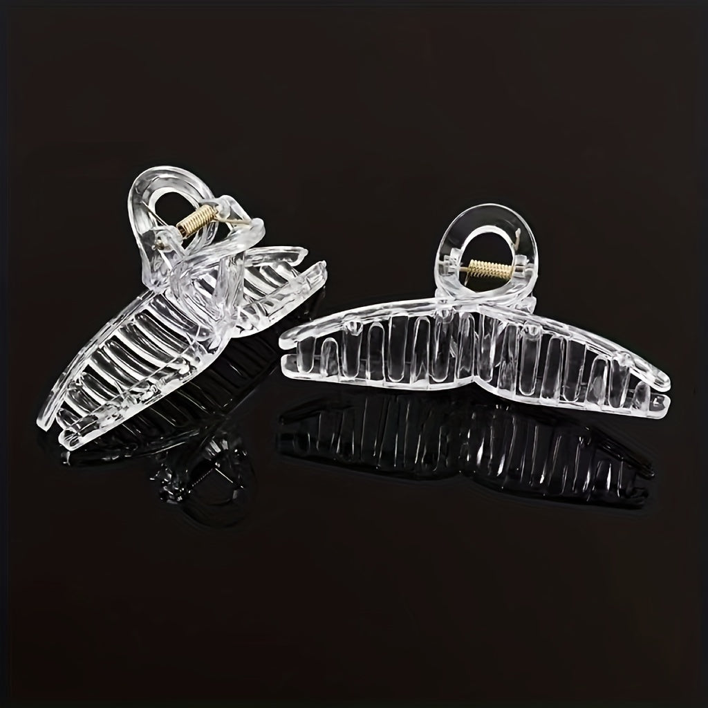 Clear Frame DIY Hair Claw Minimalist Banana Clip Headwear