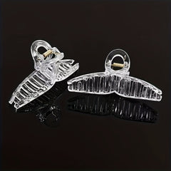 Clear Frame DIY Hair Claw Minimalist Banana Clip Headwear