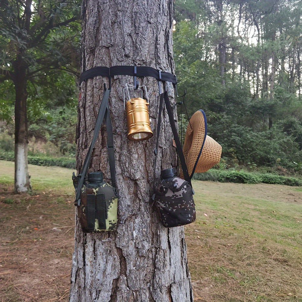 1pc Strap 4 Single Hook Tree Equipment Hooks Outdoor Camping Hooks