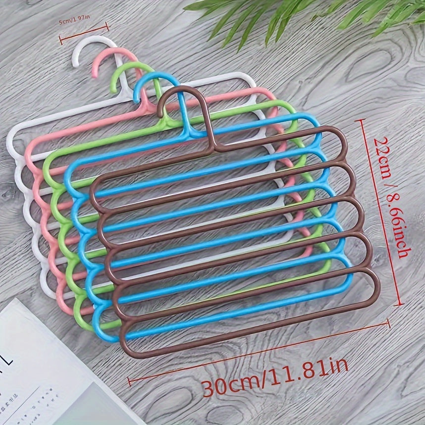 Functional Pants Hanger Clothes Rack Storage Artifact