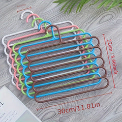Functional Pants Hanger Clothes Rack Storage Artifact