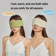 Double Sided Blackout Sleep Eye Mask Soft Comfy Blindfold