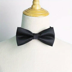 Adjustable Men's Bow Tie UK Formal Shirt Wedding Groom Groomsmen